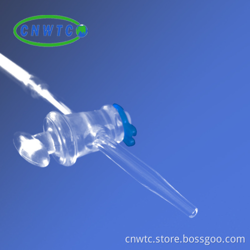 Shop for Boro3.3 Glass Micro Burette with PTFE Stopcock: Precision Laboratory Glassware for Your Scientific Needs